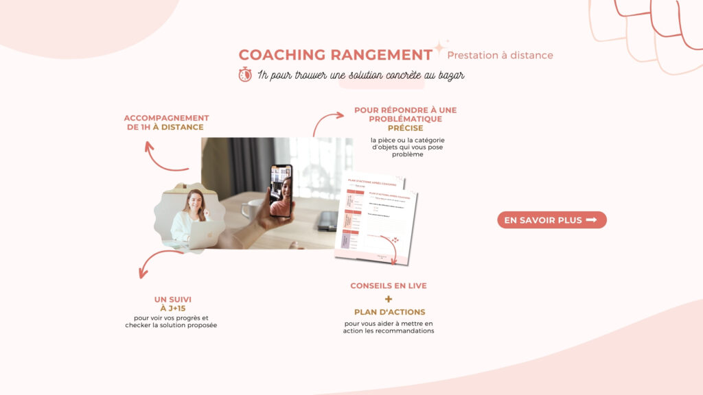 réservermon coaching rangement