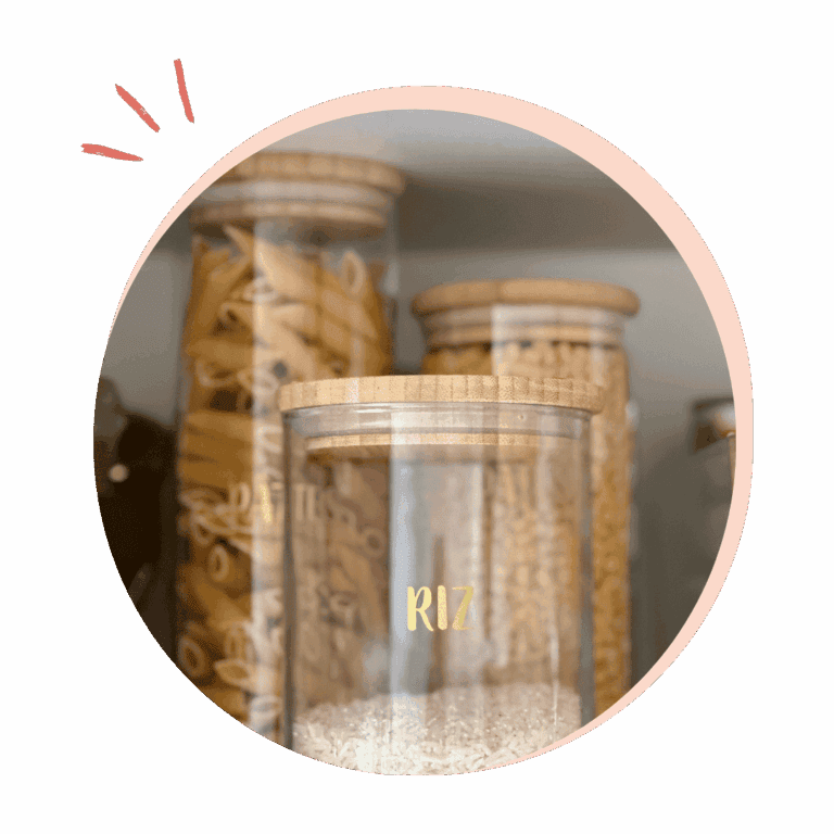 rangement aliments cuisine - Bree Van de Cool Organisation maison