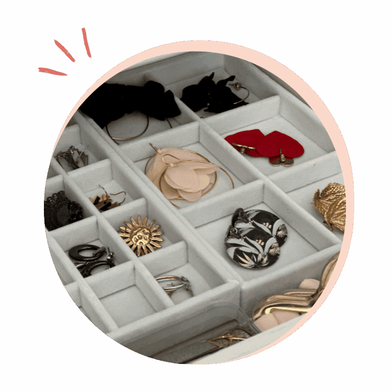 rangement bijoux dressing - Bree Van de Cool Organisation maison