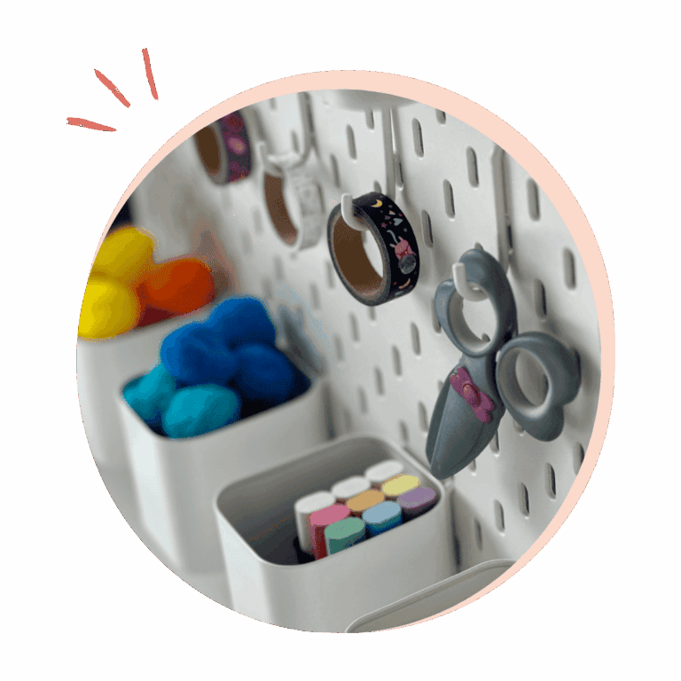rangement bureau enfant - Bree Van de Cool Organisation maison