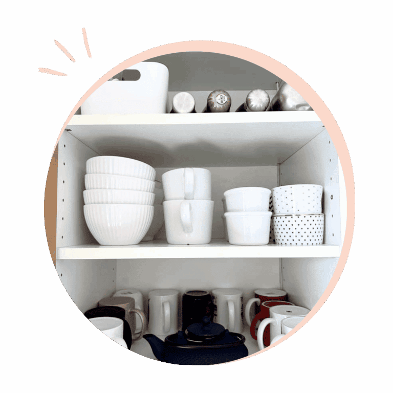 rangement vaisselle cuisine - Bree Van de Cool Organisation maison
