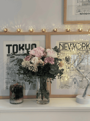 romantisme quotidien fleurs dans la maison - Bree Van de Cool Home Organisation maison